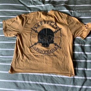 Barbells and ponytails crop